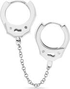 MARIA TASH Handcuff Chain Multi Piercing Hoop Earring