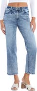 HINT OF BLU Ankle Straight Leg Jeans