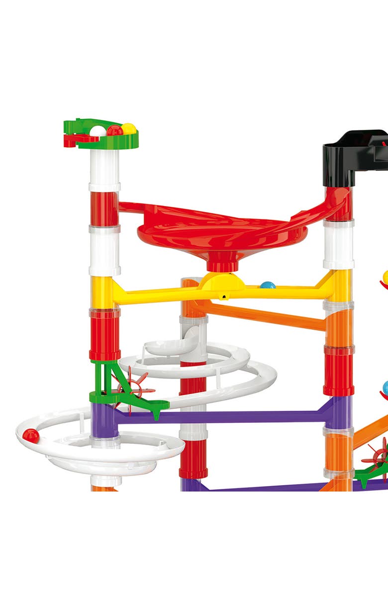 Quercetti Migoga Run Elevator 150Pc Marble Toy, Crank & Funnels, Stem Set, Alternate, color, 