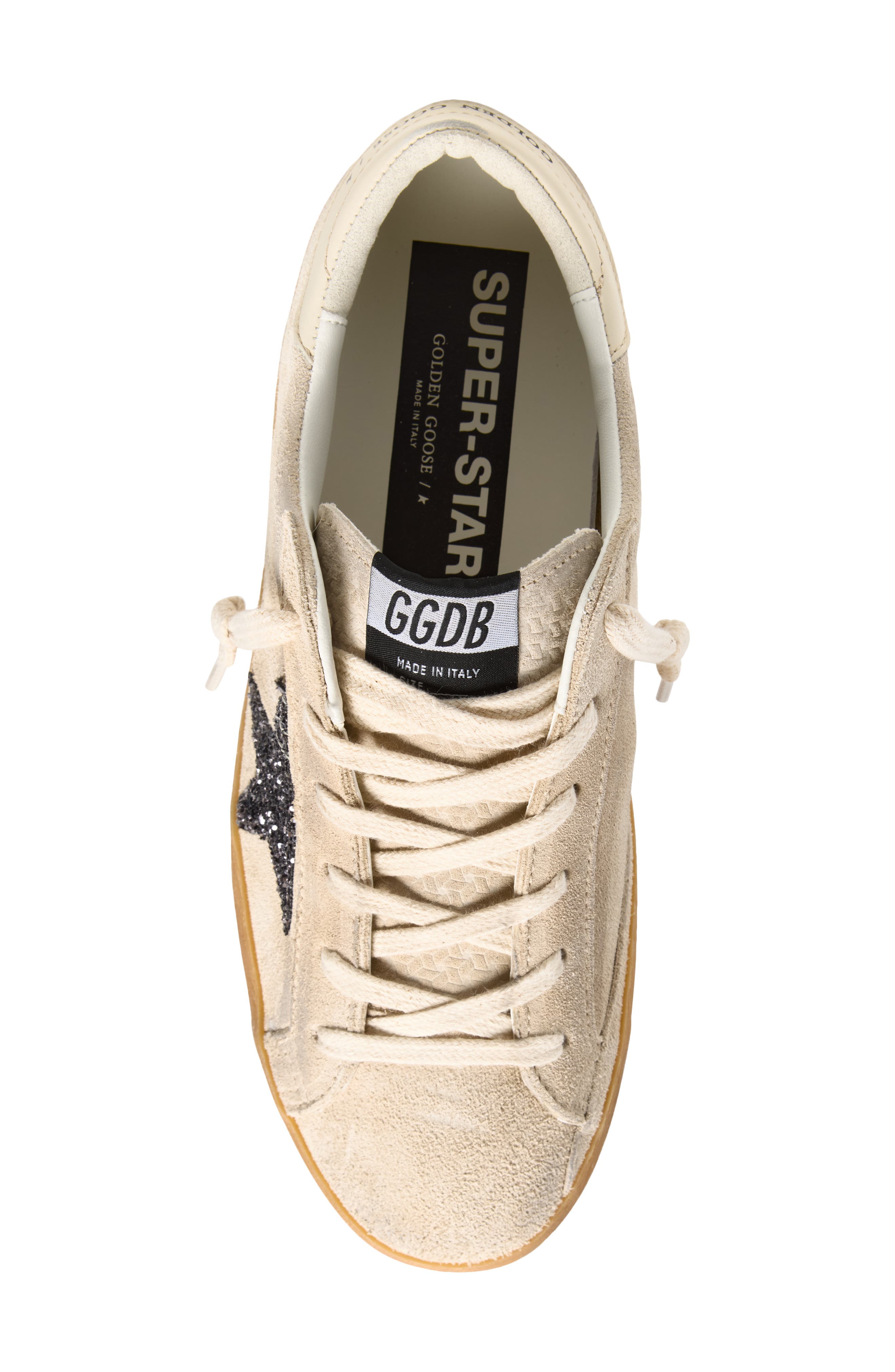 Super-Star Sneaker, Alternate, color, SEEDPEARL/ ANTRACITE/ CREAM