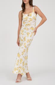 Blu Pepper Floral Maxi Dress