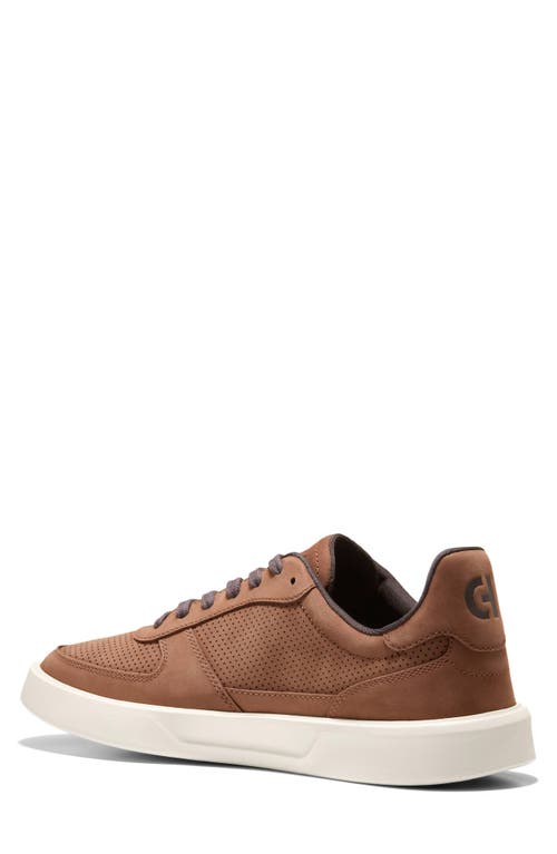 Cole Haan Grand Crosscourt Daily Court Sneaker In Brown