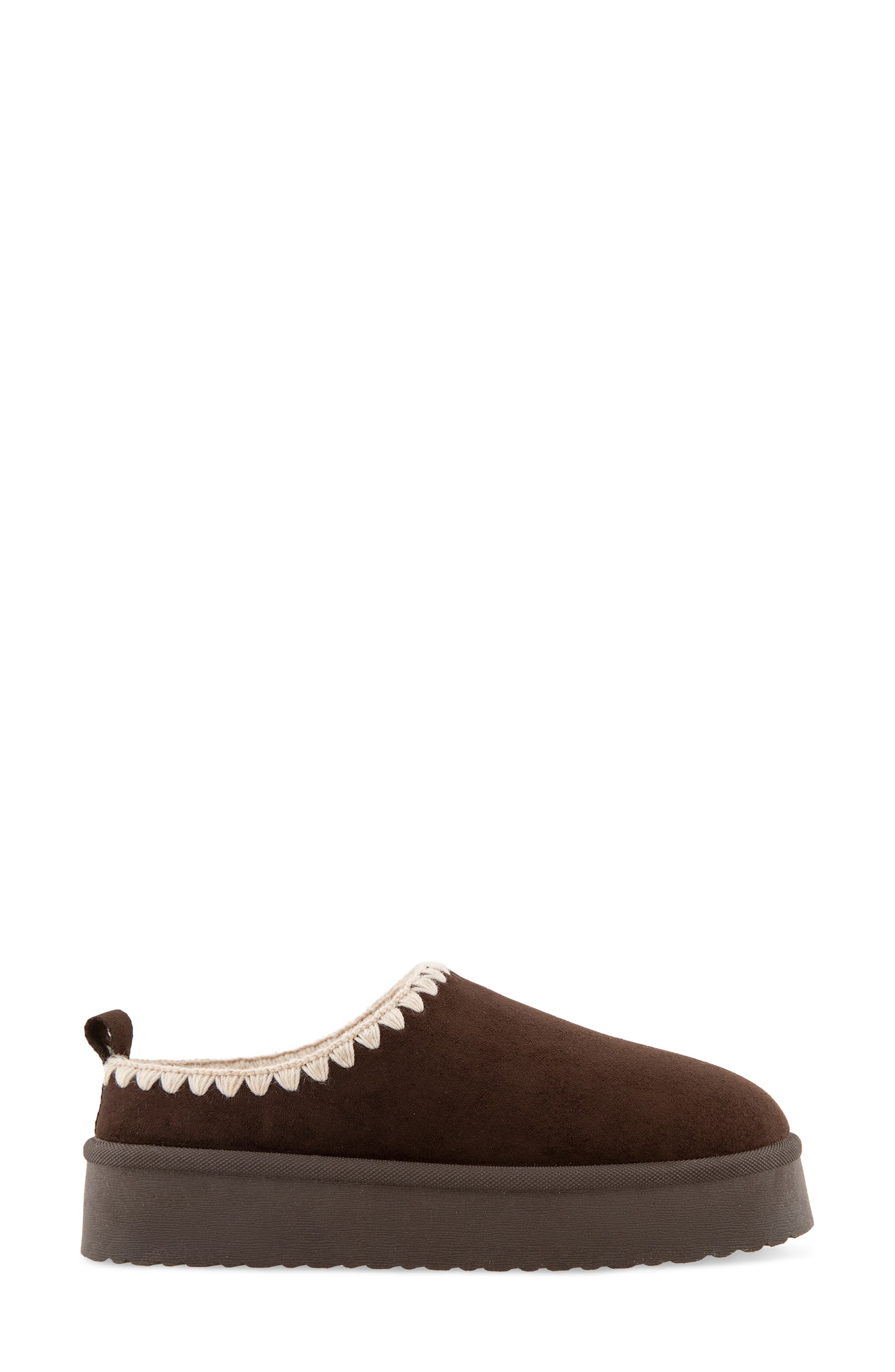 Phallon Platform Clog, Alternate, color, DK BROWN