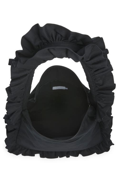Baggy London Big Baggy Shoulder Bag In Black