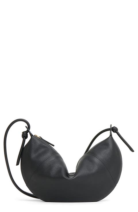 Mini Fortuna Leather Crossbody Bag