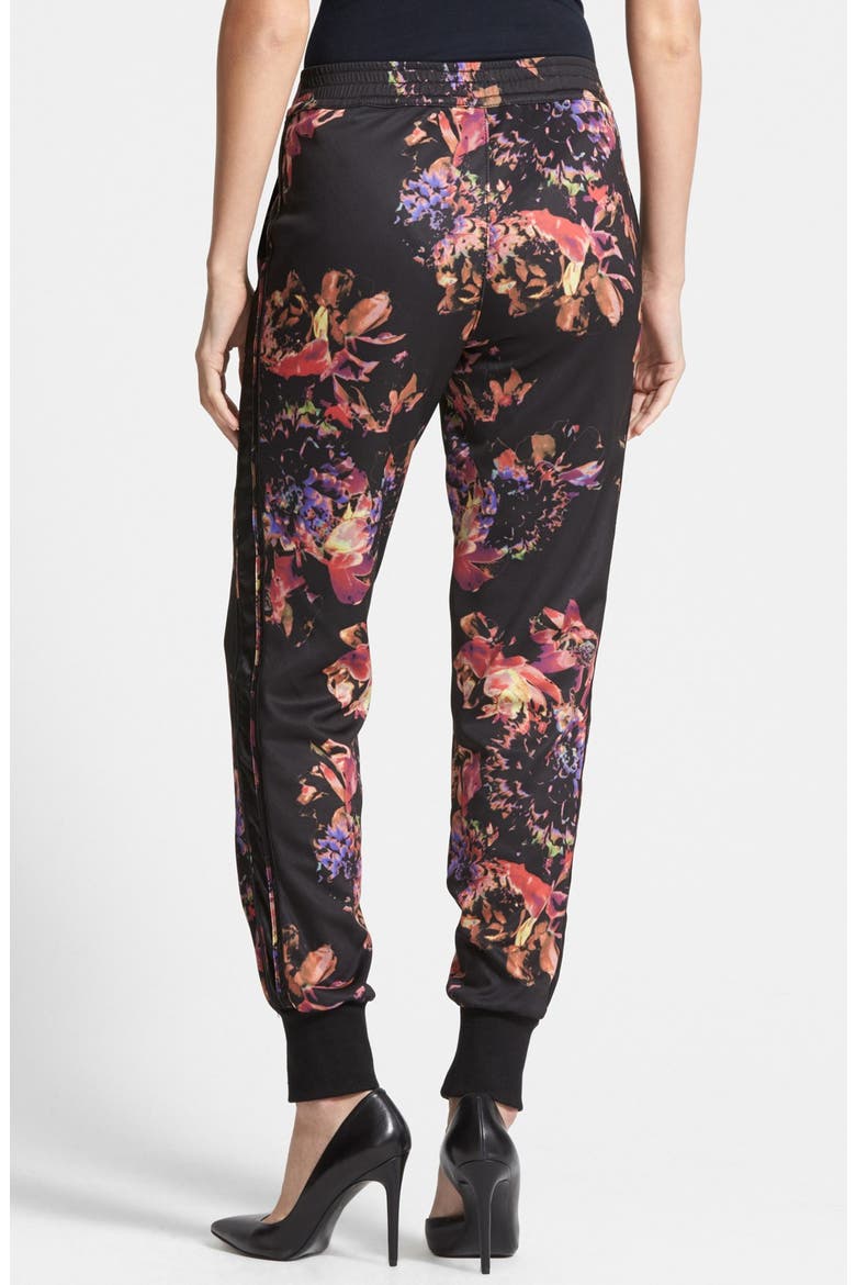 'Phoenix' Scuba Jogger Pants, Alternate, color, BLACK