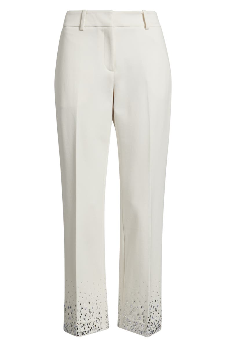 Anne Klein Crop Flare Pants, Alternate, color, White Dove