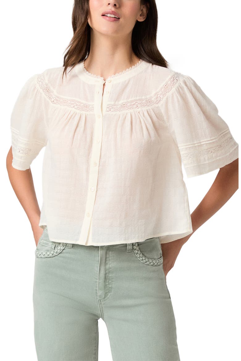 Pasadena Woven Shirt, Main, color, IVORY