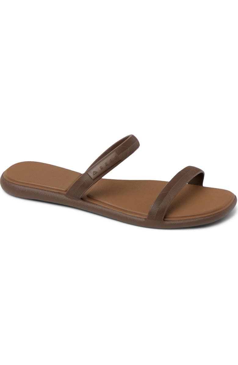 Reef Water Willow Marina Slide Sandal, Main, color, Chocolate