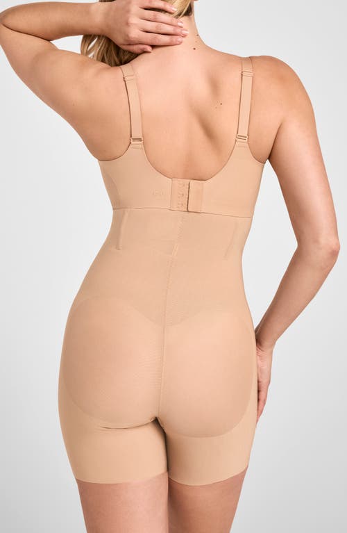 Honeylove Meshsculpt High Waist Shaper Shorts In Neutral