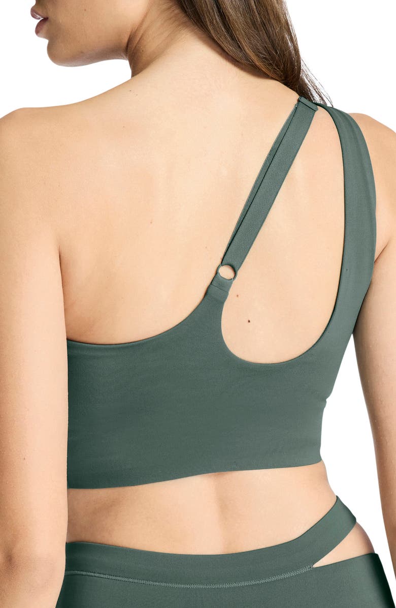 BANDIER Aria One-Shoulder Sports Bra, Alternate, color,