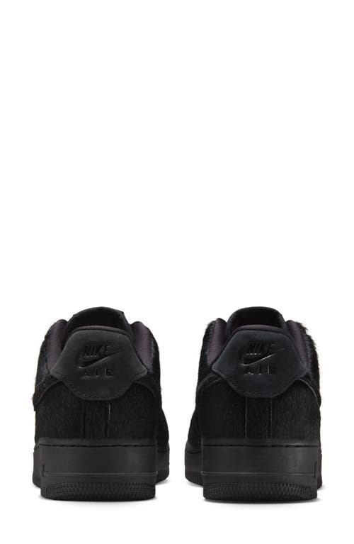 Nike Air Force 1 '07 Sneaker In Black