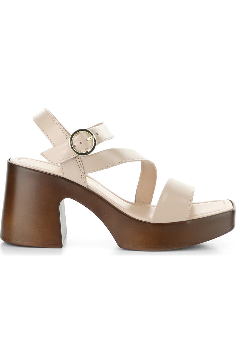Bos. & Co. Veda Ankle Strap Platform Sandal, Alternate, color, Beige