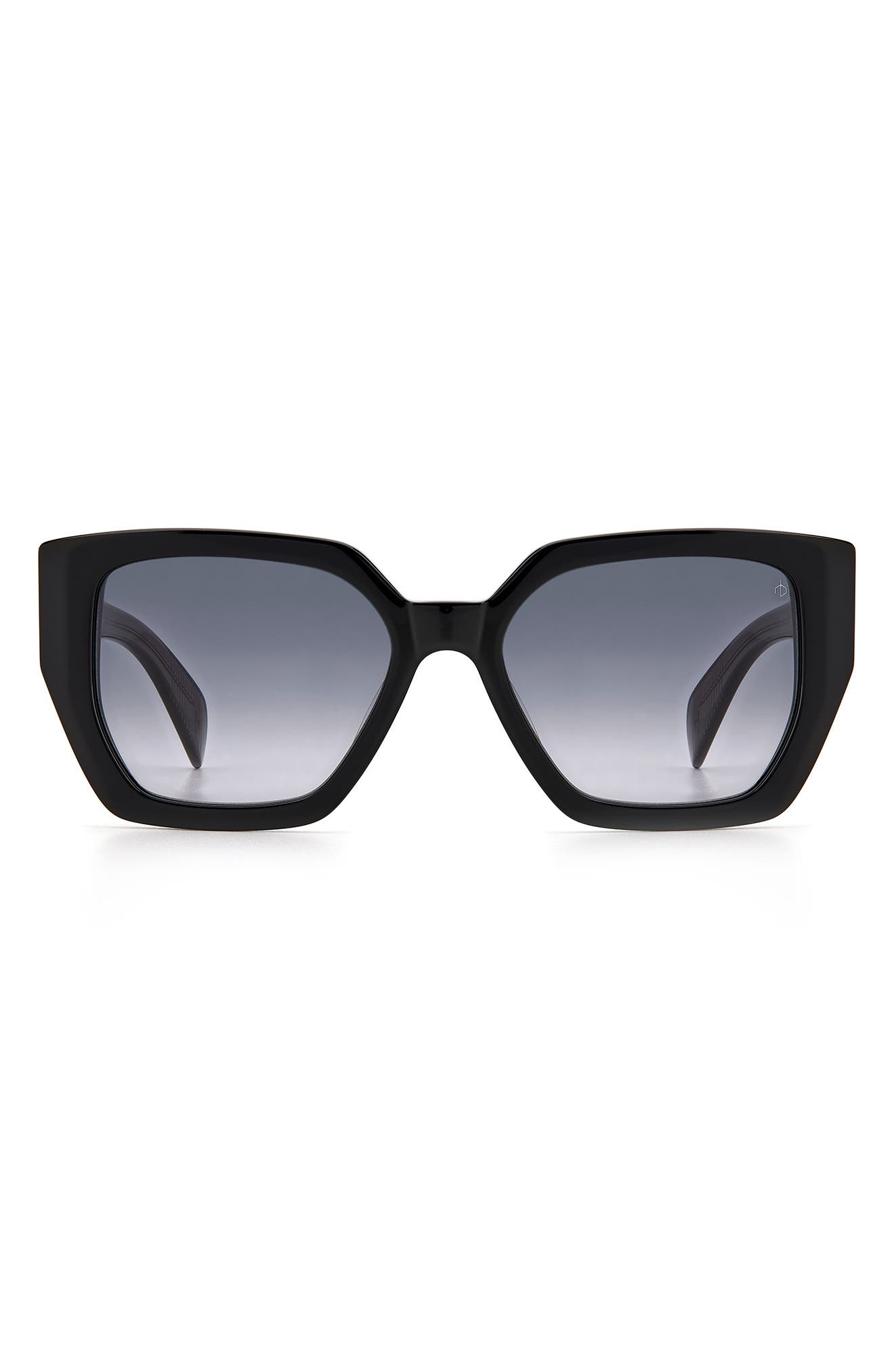 rag & bone 54mm Rectangular Sunglasses