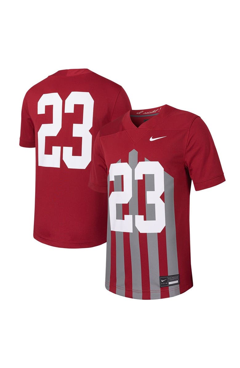 Nike Men's Nike #23 Cardinal Iowa State Cyclones Untouchable Football Replica Jersey, Alternate, color, Cardinal