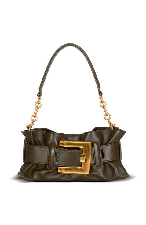 Mini Anthem Shoulder bag in calfskin leather