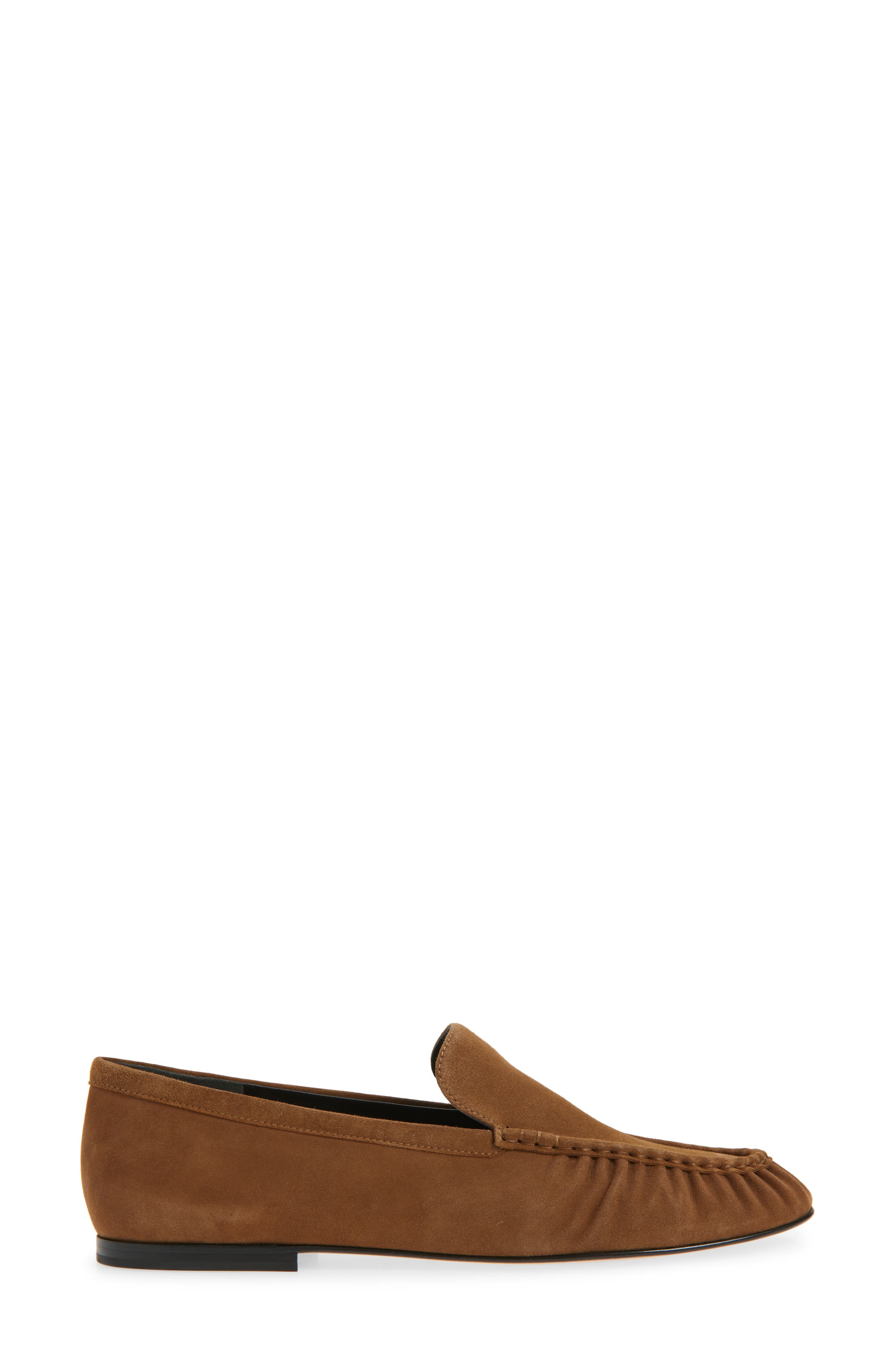 Tristan Moc Toe Loafer, Alternate, color, ELMWOOD LEATHER