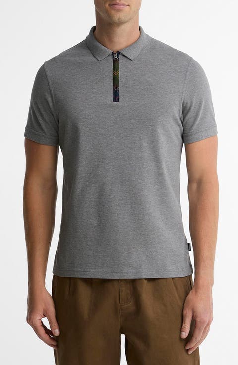 Stately Zip Polo