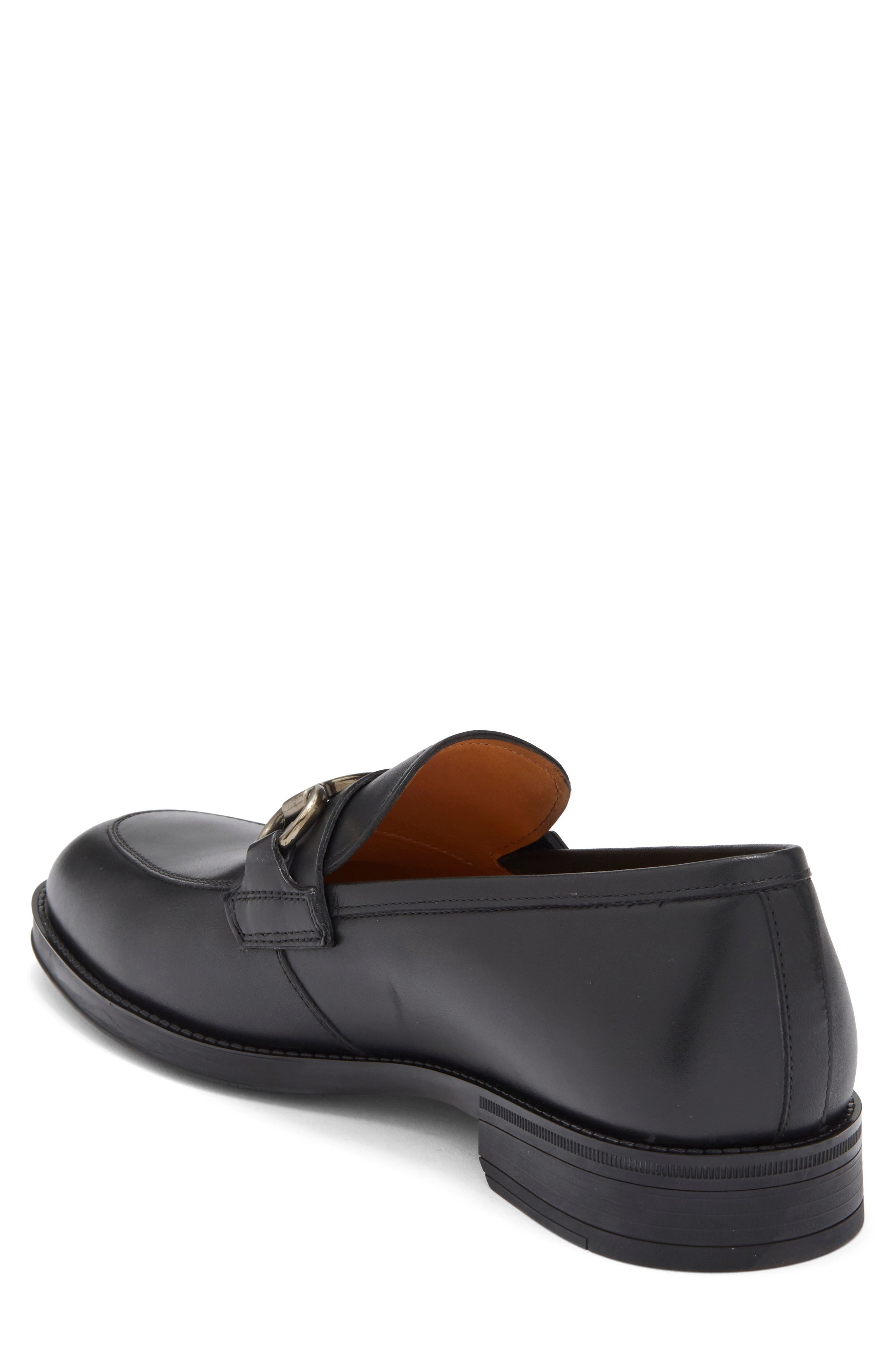 Magnanni Eddison Bit Loafer, Alternate, color, Black