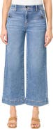 CURVE APPEAL French Riviera 27-Inch High Rise Crop Wide Leg Jeans
