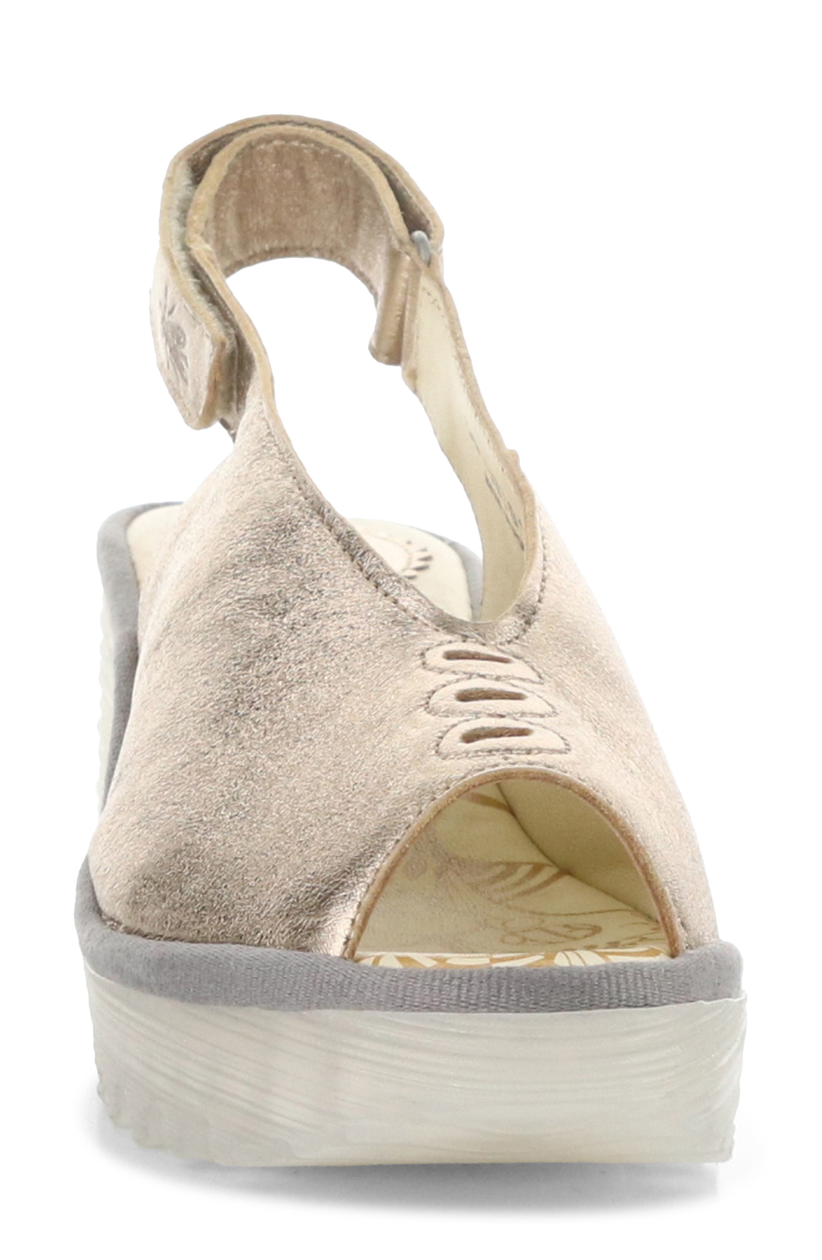 Yeay Peep Toe Sandal, Alternate, color, SAHARA