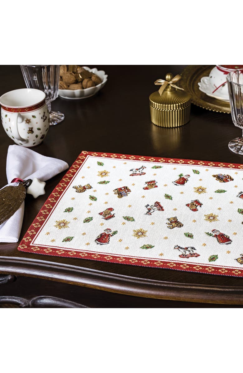Villeroy & Boch Toy's Delight Embroidered Placemat Toys, Alternate, color, Multi