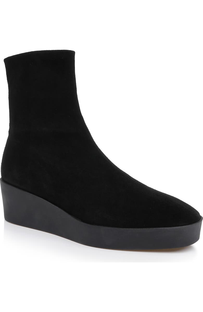 CLERGERIE Lexa Platform Wedge Bootie, Main, color,