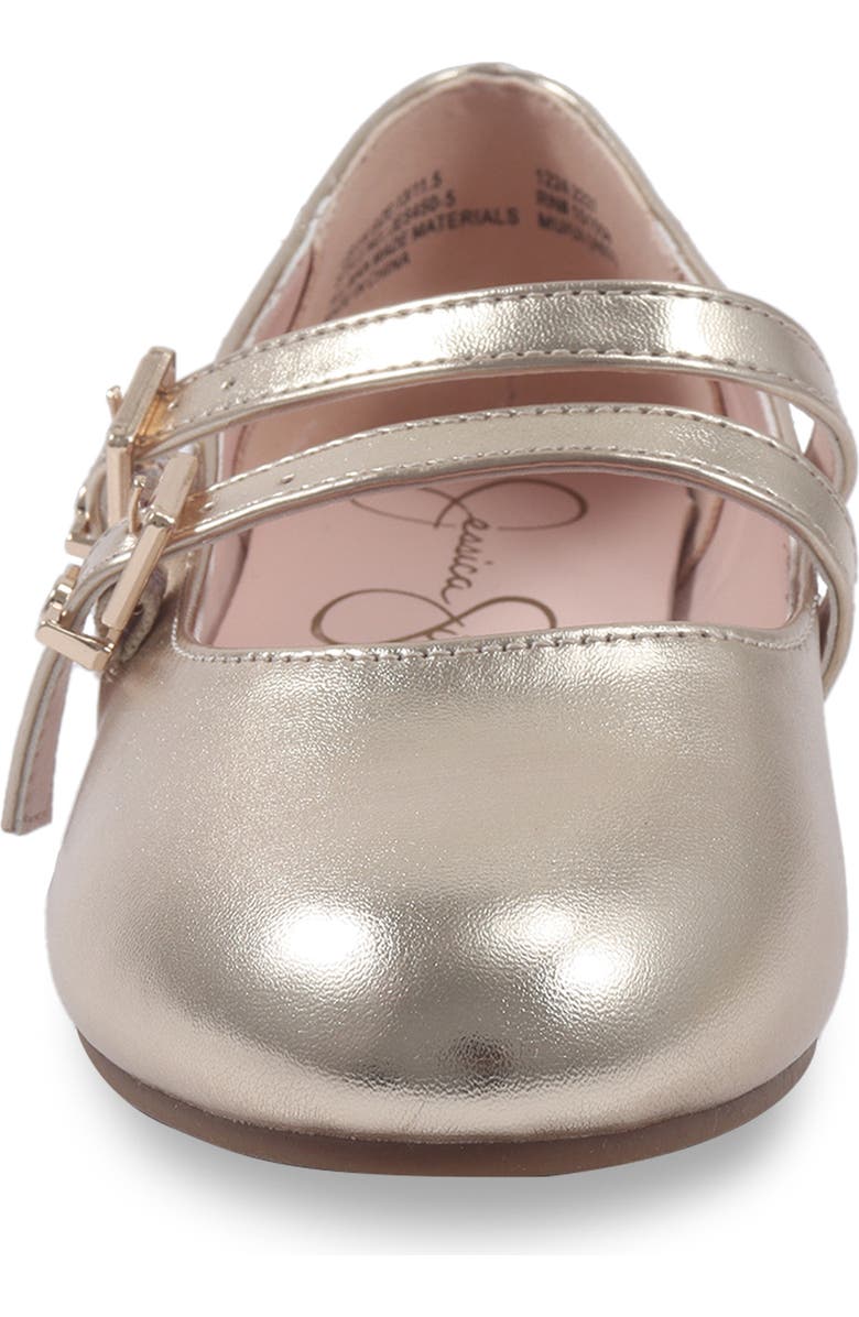 Jessica Simpson Kids' Amy Double Strap Mary Jane Flat, Alternate, color,
