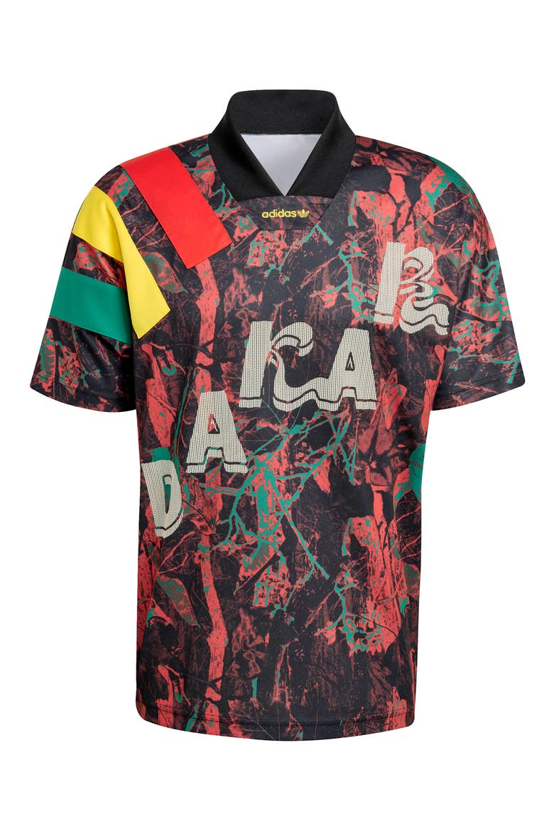 FIFA World Cup 2026™ Senegal Graphic Jersey, Alternate, color, BLACK/ SEMI SCREAMING GREEN