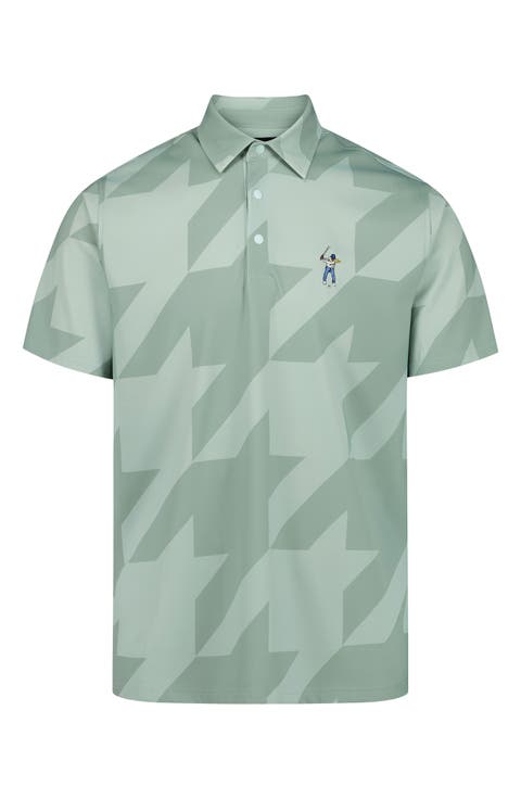 Snap Placket Performance Golf Polo