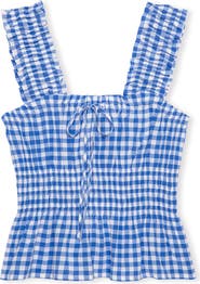 Rails Donna Gingham Sleeveless Top