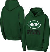 Outerstuff Youth Outerstuff Green New York Jets Back to Basics Hoodie
