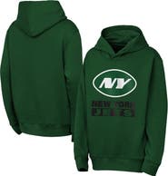 Outerstuff Youth Outerstuff Green New York Jets Back to Basics Hoodie