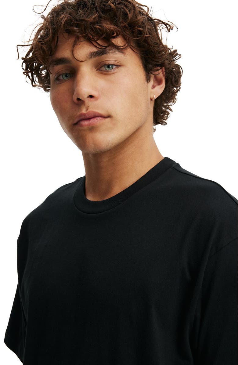 Cotton On Men's Everyday Fit T-Shirt, Alternate, color, Black