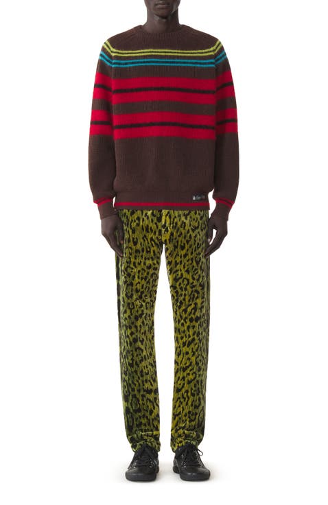 Striped Sweater In Wool And Cashmere