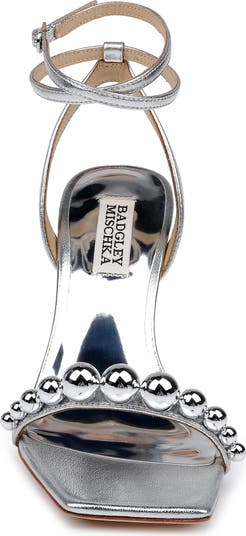 Cailey Ankle Strap Metallic Sandal