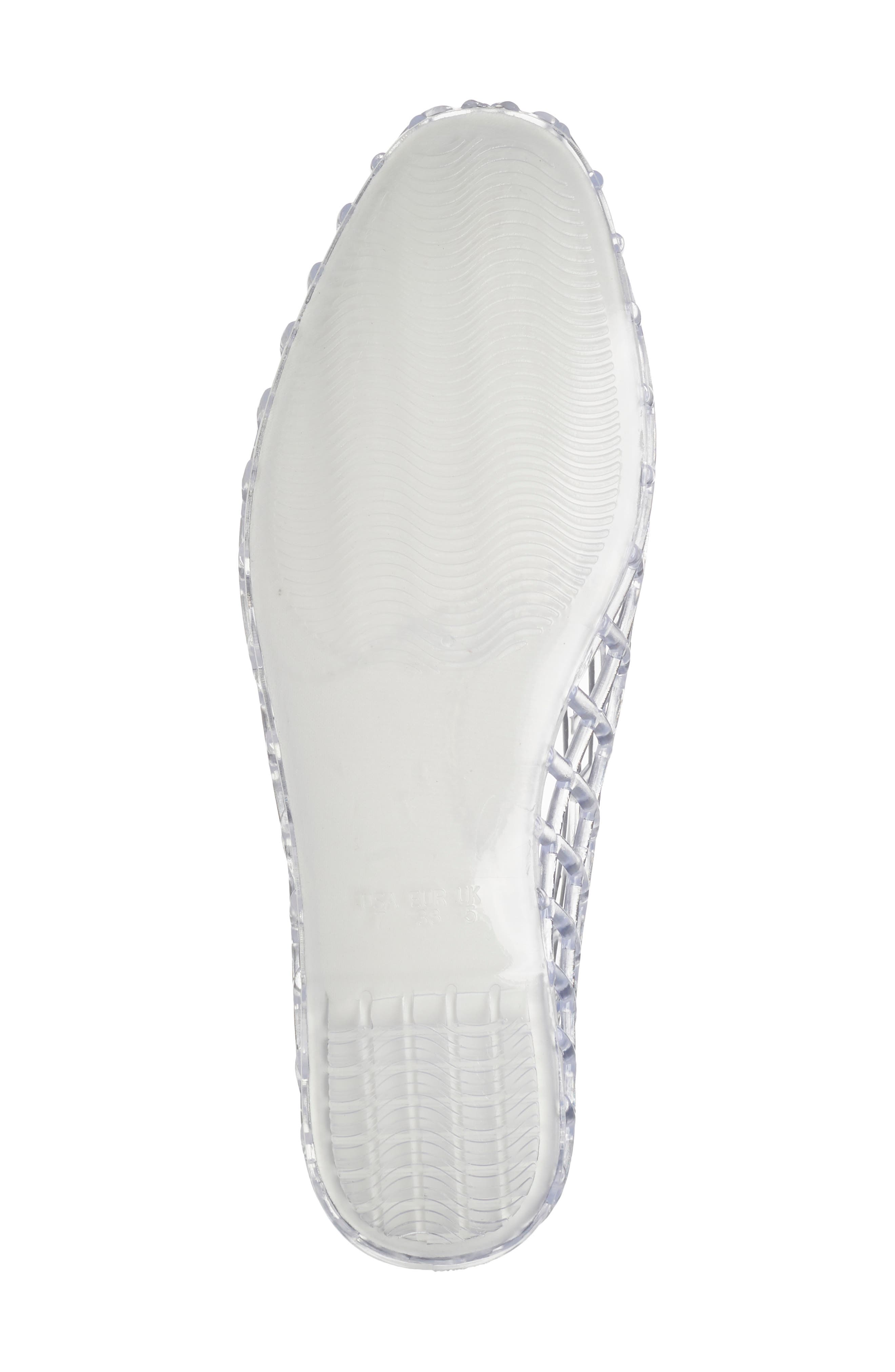 SUHANA JELLY FLATS, Alternate, color, CLEAR