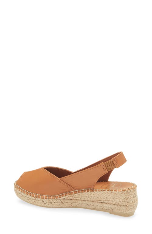 Toni Pons Bernia Espadrille Wedge In Cuero
