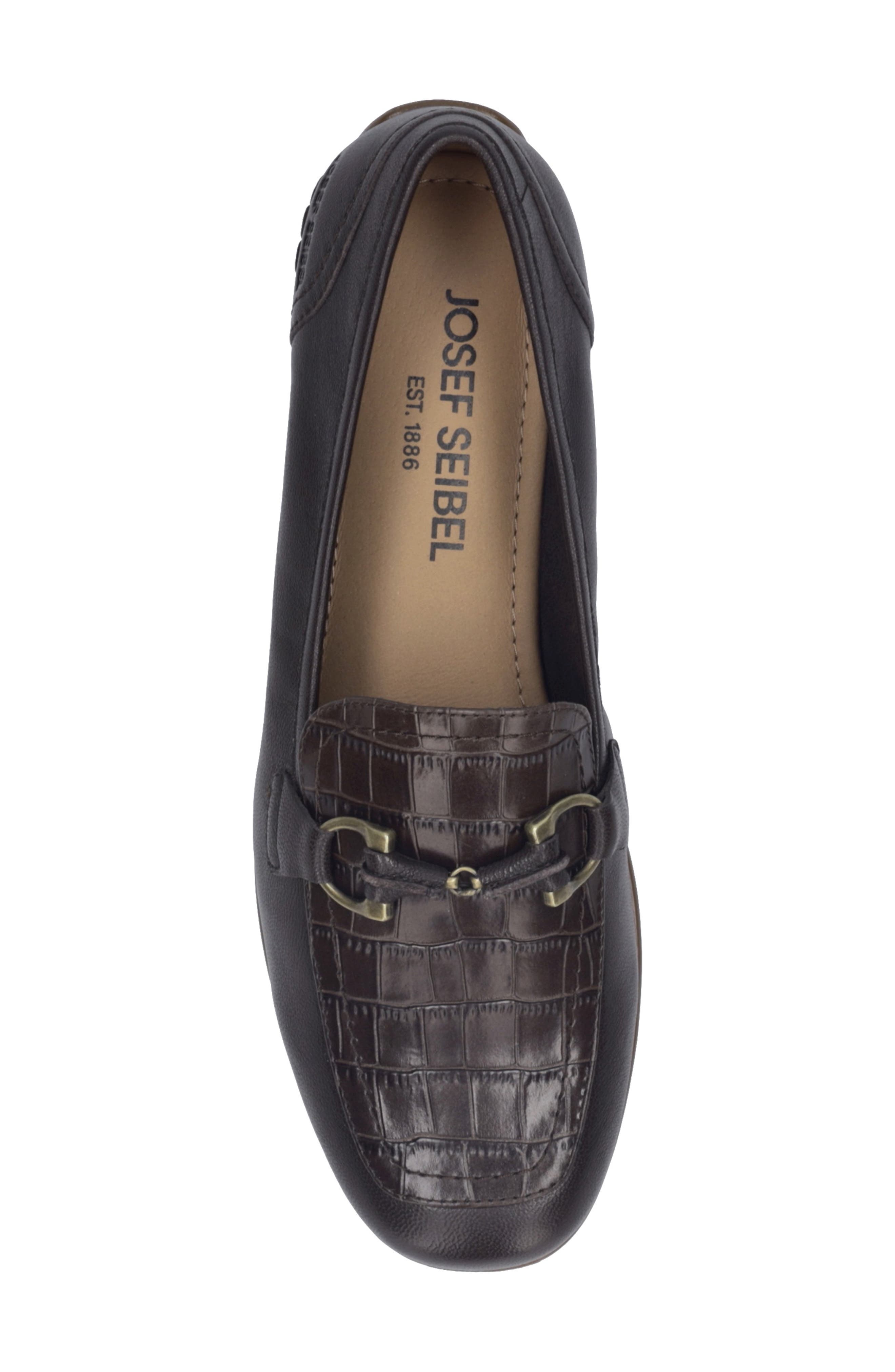 Fenja 40 Leather Loafer, Alternate, color, CHOCOLATE