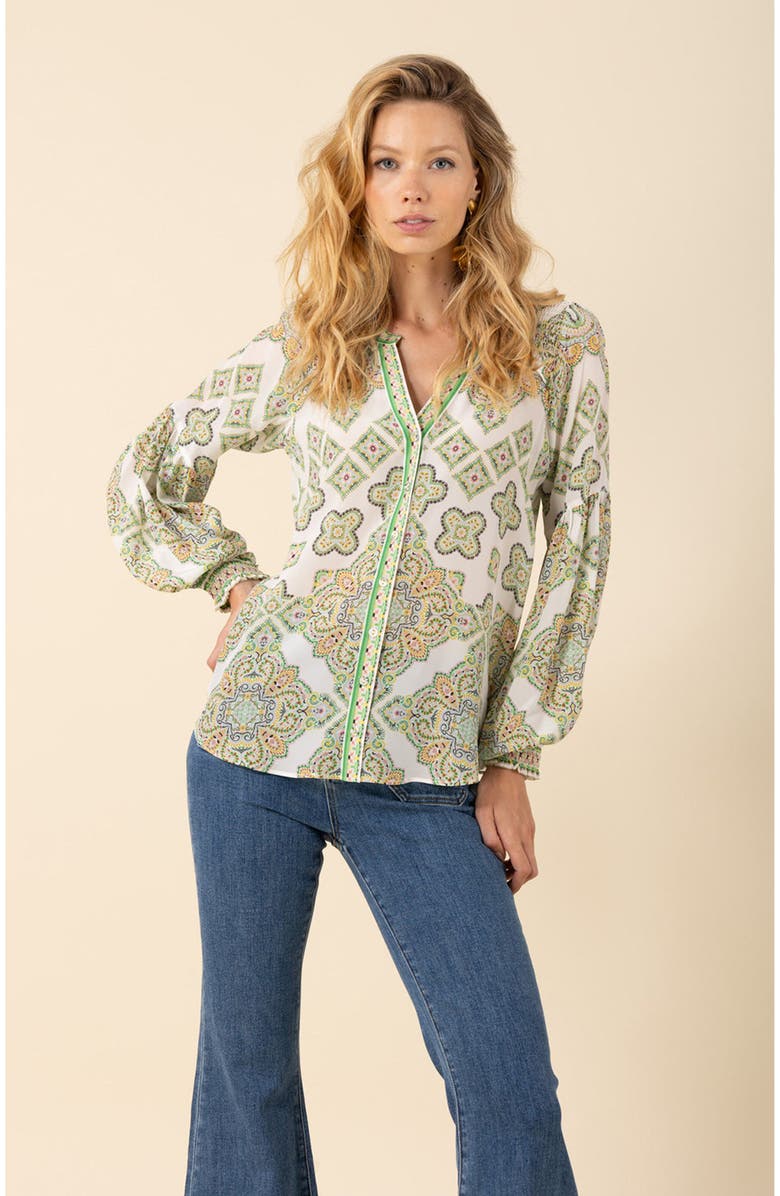 Hale Bob Indie Silk Top, Main, color,