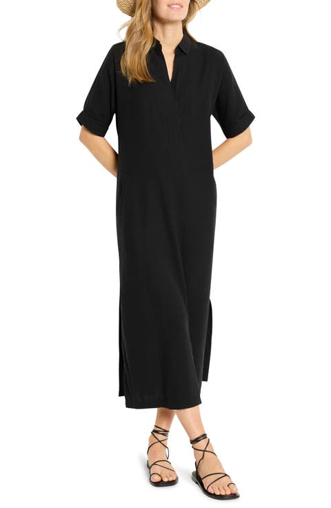 Rumba Linen Blend Maxi Dress
