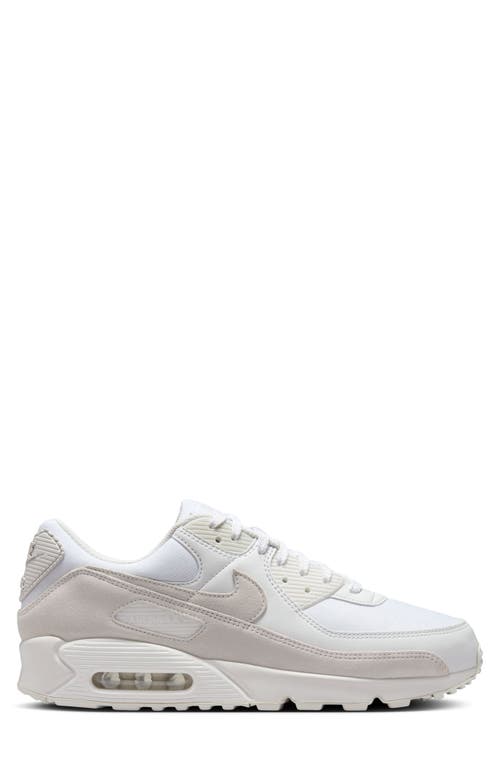 Shop Nike Air Max 90 Sneaker In White/photon Dust