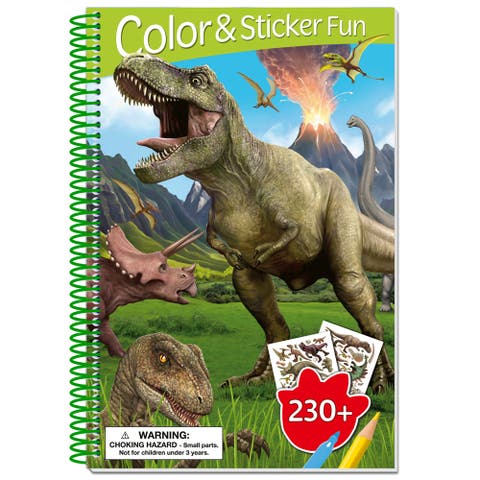 Color & Sticker Book
