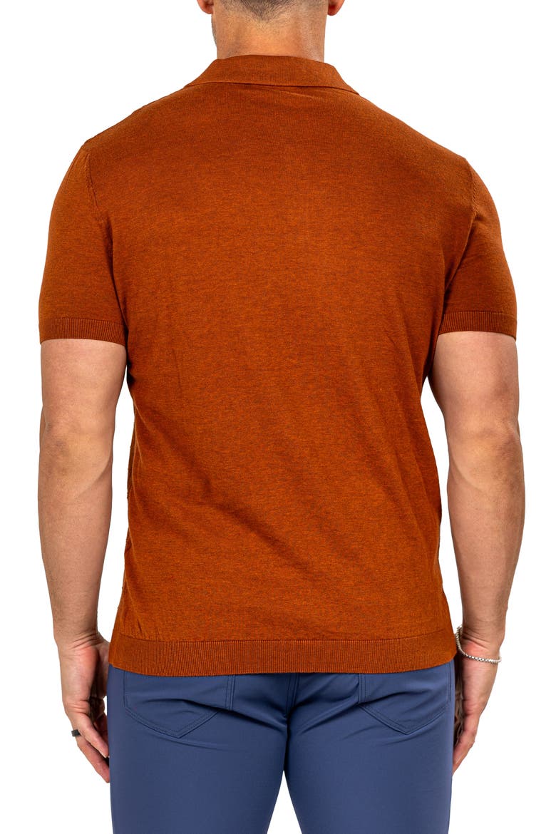 Marthy Brown Polo, Alternate, color, BROWN