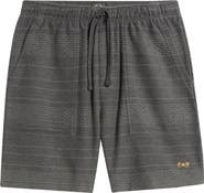 DARK SEAS Cyrus Stripe French Terry Drawstring Shorts