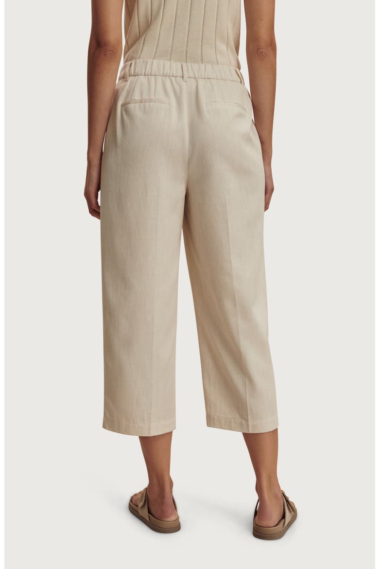 Ellison Crop Wide Leg Pants, Alternate, color, BIRCH MARL