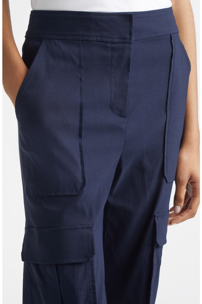 Dari Crop Cargo Pants, Alternate, color, NAVY