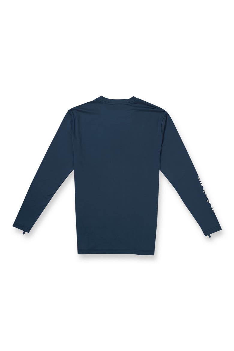 Everyday Surf Long Sleeve Performance Rashguard, Alternate, color, DARK DENIM