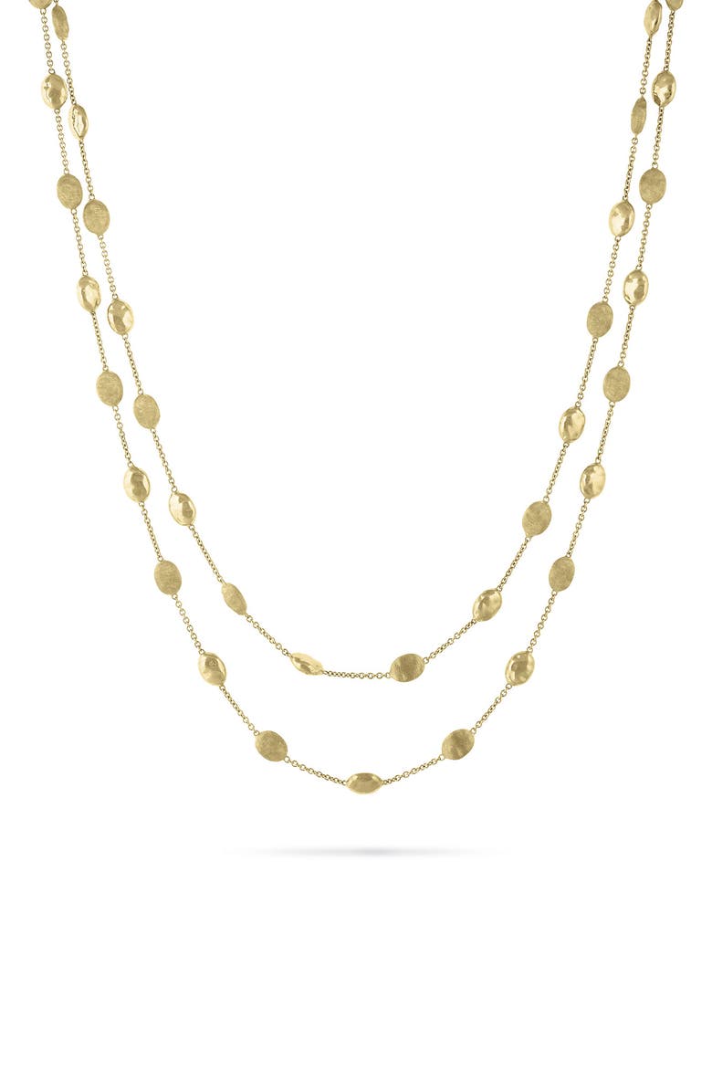Marco Bicego Siviglia Layered Station Necklace, Main, color, 