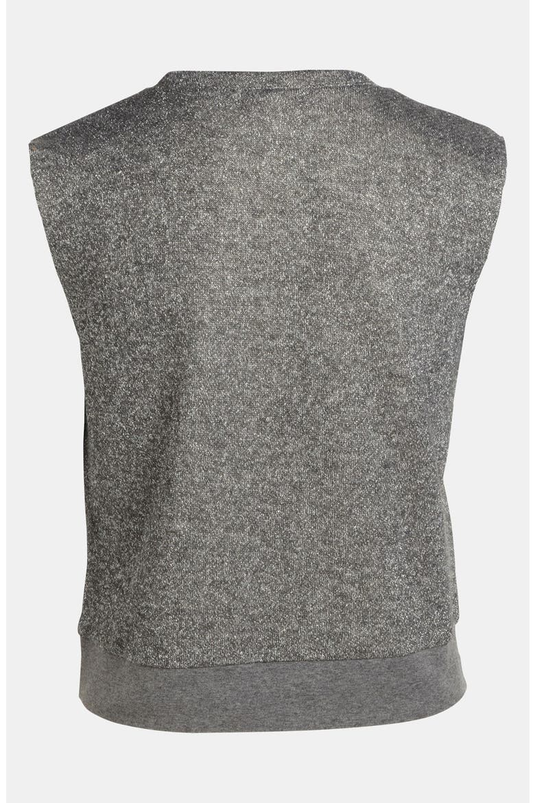 Foil Muscle Sweatshirt, Alternate, color, CLOUDY